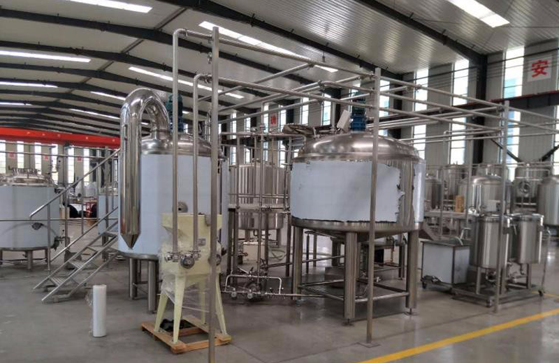 Brewhouse s izravnim grijanjem