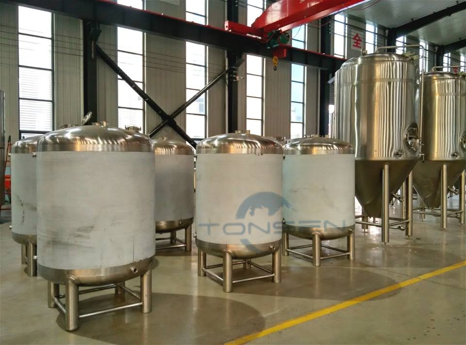 Tanques de fermentação de clientes americanos