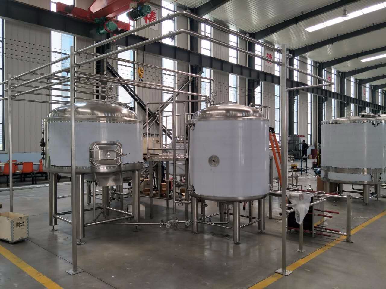 2000L Three Vessel Micro Brewery Equipment