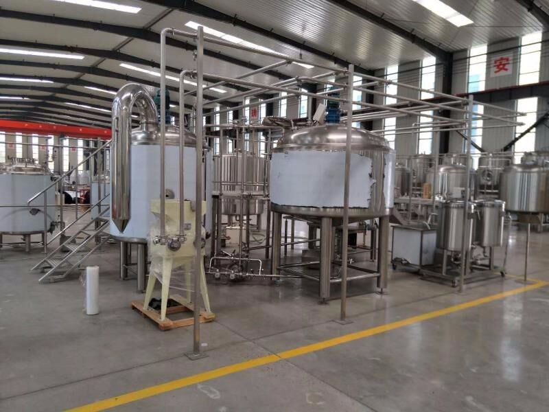 2000L Three Vessel Micro Brewery Equipment