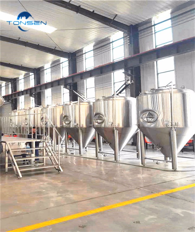 2000L Three Vessel Micro Brewery Equipment