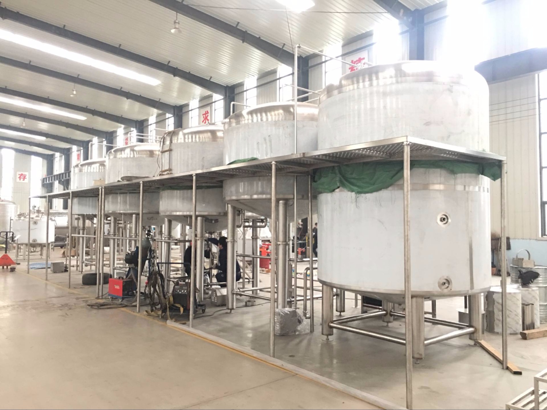 Варочный цех на 4000 литров