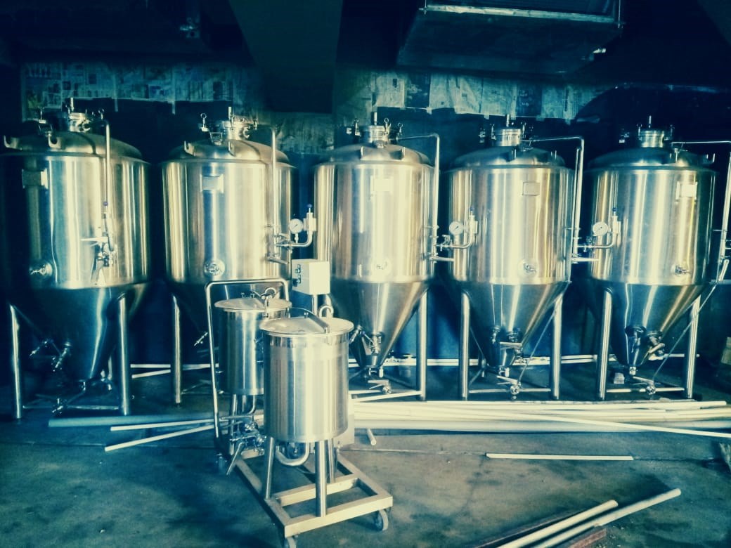 300L bryggeri prøve projekt