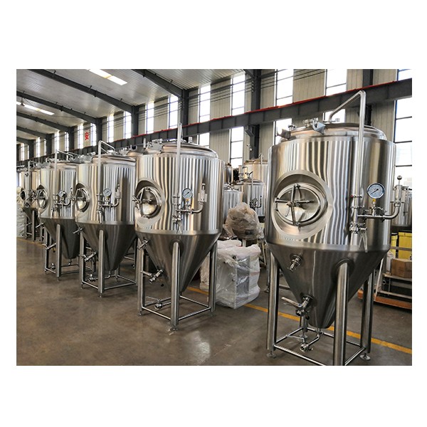 Оборудование для пивоварения с подогревом дизельного топлива с коническим ферментером, дистилляция пива