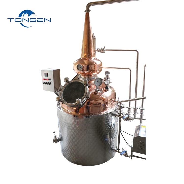 Félicitations au premier équipement de distillation 300L développé indépendamment par Tonsen a été installé avec succès