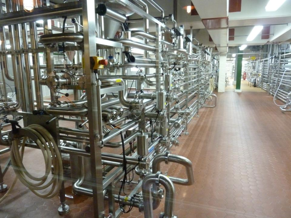 Pipeline de fermentation de la bière