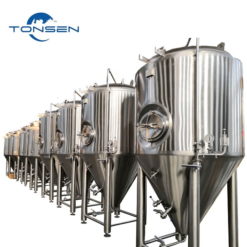 Equipamento de fabricação de cerveja 1000L 10HL fermentador de cerveja artesanal para microcervejaria