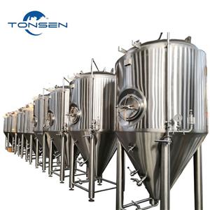 Tonsen 1bbl 2bbl 3bbl 500L 800L 1000L 2000L 3000L 5000L Brewery Steam or Electric Heating Brewhouse Microbrewery Beer Brewing Equipment Beer Equipment