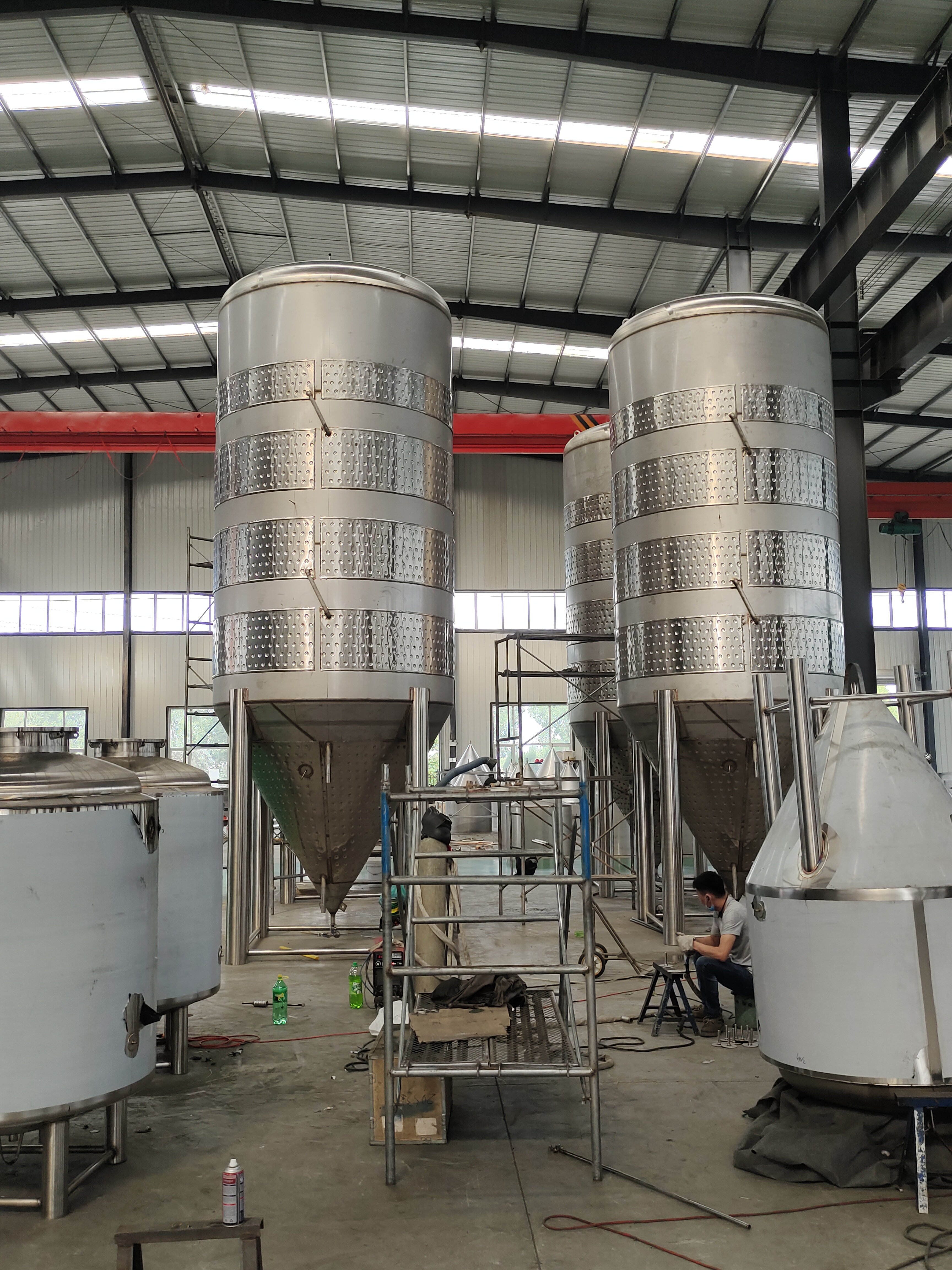 Premium Machinery Tonsen Beer Brewing Brewery Machine Equipment Brewing Kit Beer Making Fermenter 15bbl