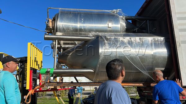 Beer brew equipment producing process