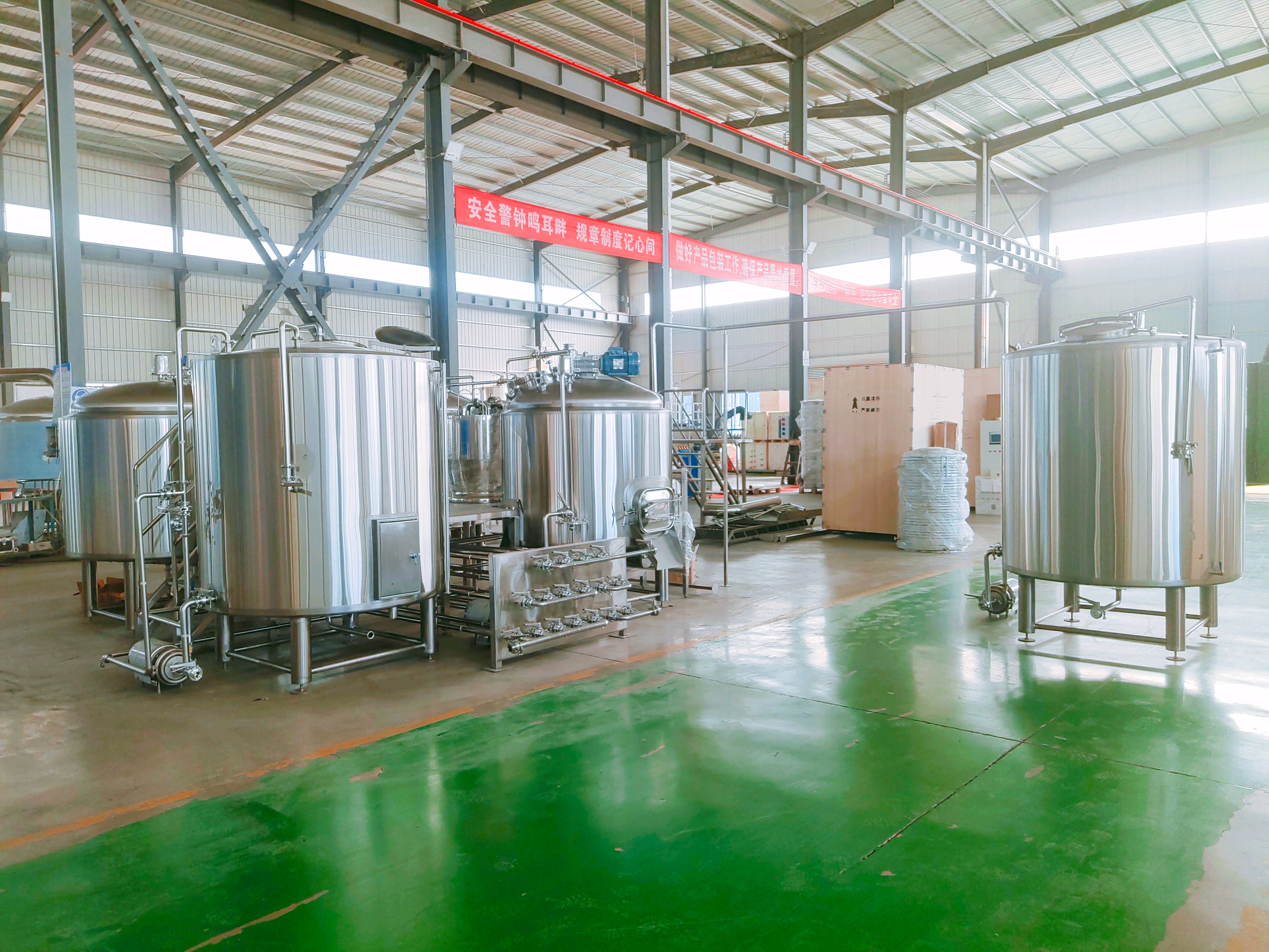 Варочный цех с электрическим подогревом на 1000 литров