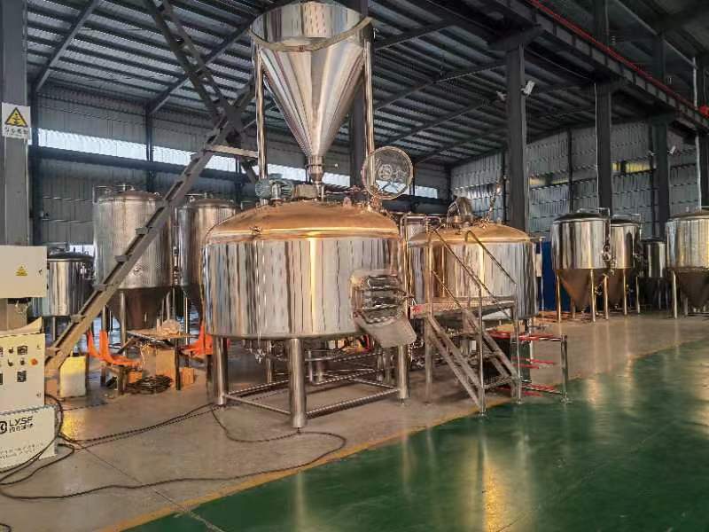 Варочный цех на 2500 л Готов и готов к отгрузке