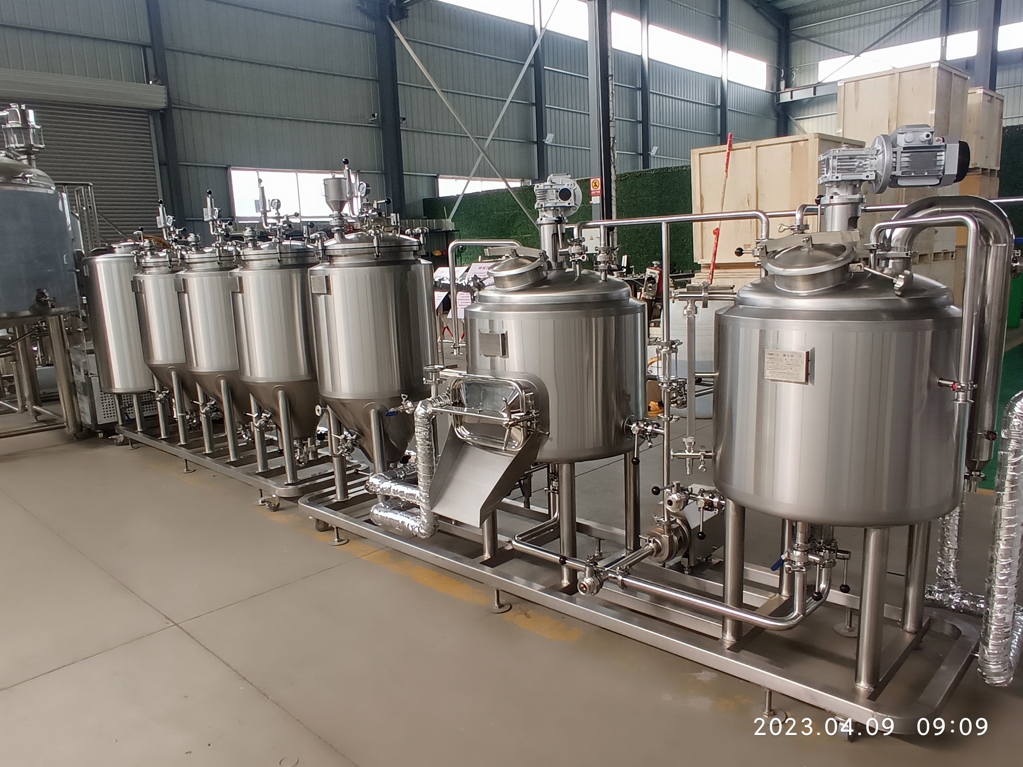 Все-в-одном 100L 200L Микро
 Дом
 Пиво
 пивоварня
 Оборудование