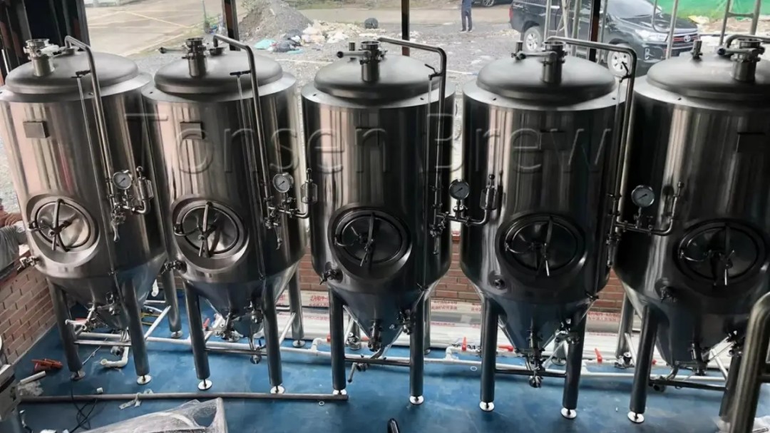 A cervejaria 500L está se instalando na Ásia