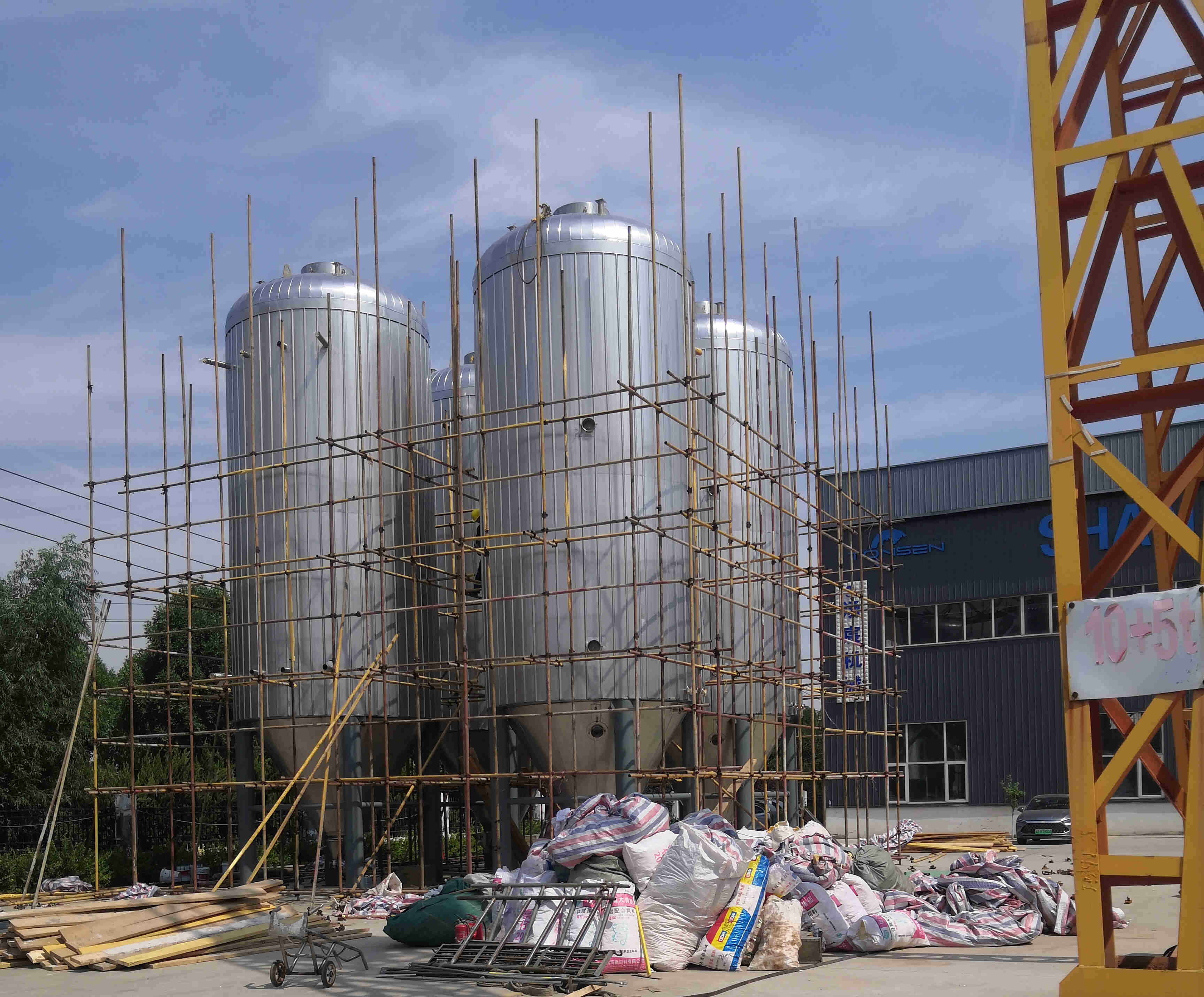 Ферментационный танк 640HL находится в производстве и выглядит эффектно!