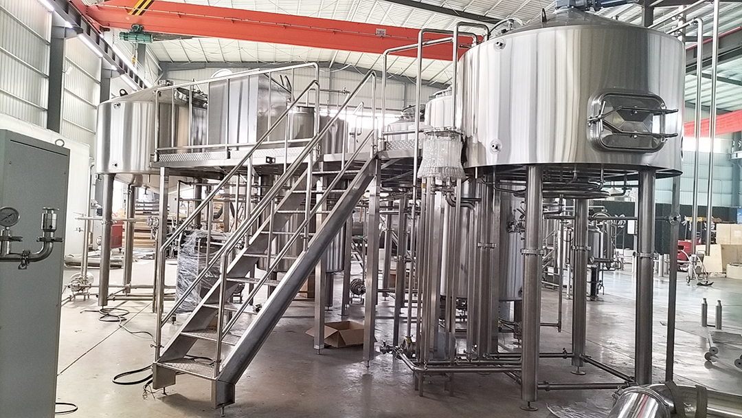 2000L oprema za kuhanje piva s 3 posude 2000L oprema za kuhanje piva s 3 posude