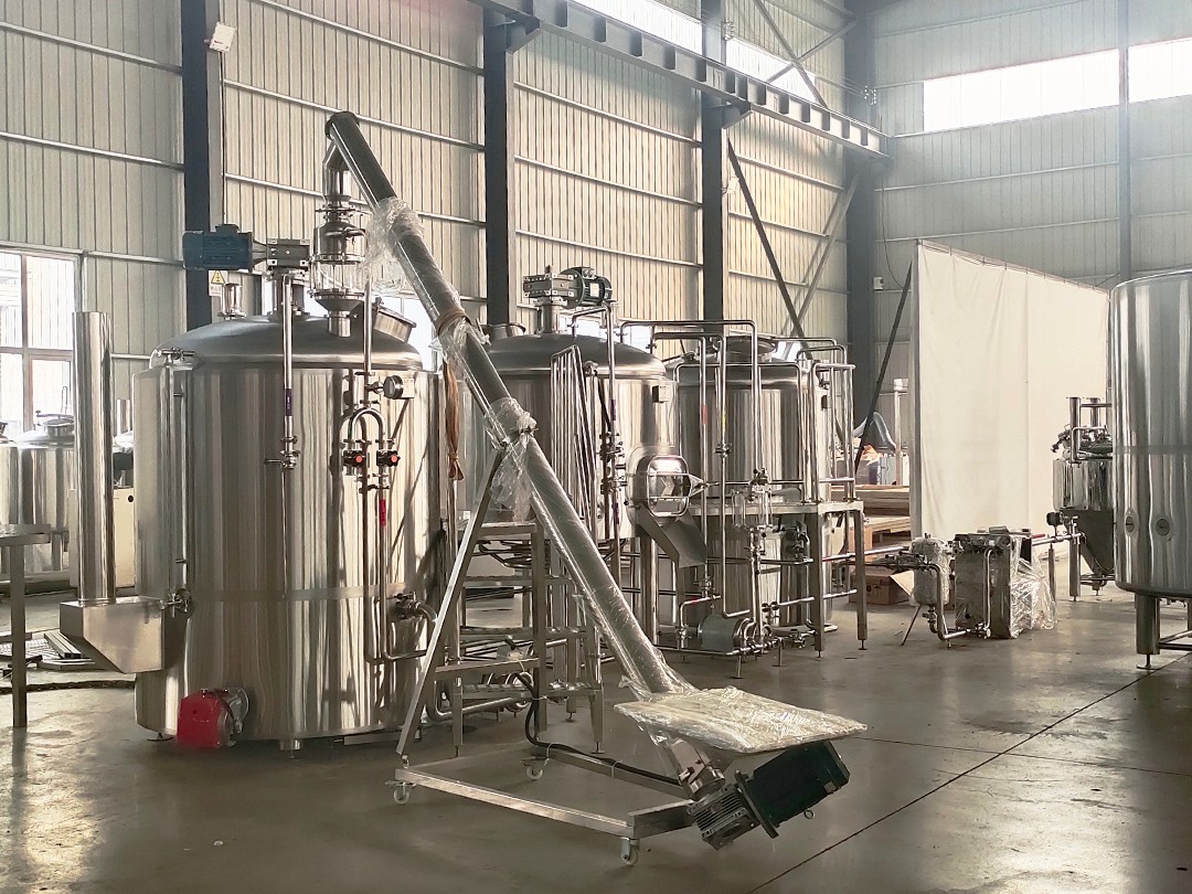 1000l direct-fire brewhouse system