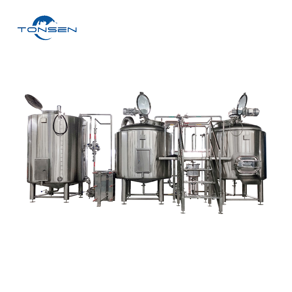 Two vessels brewhouse