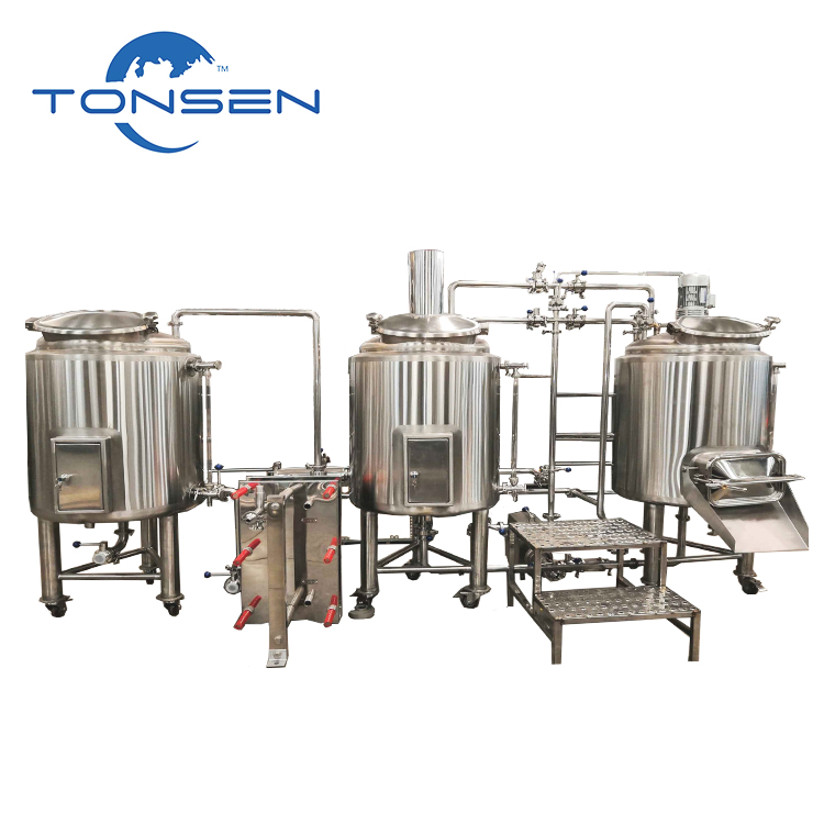 Micro 150L Cerveza Brewing Equipment, Brewhouse System