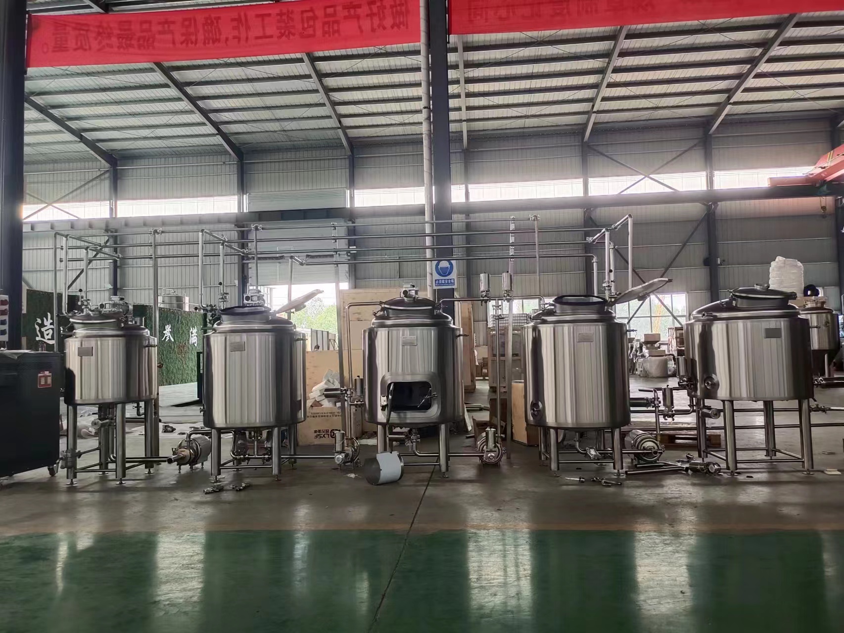 Produktfordele ved kinesiske 5 fartøjsbryggerier