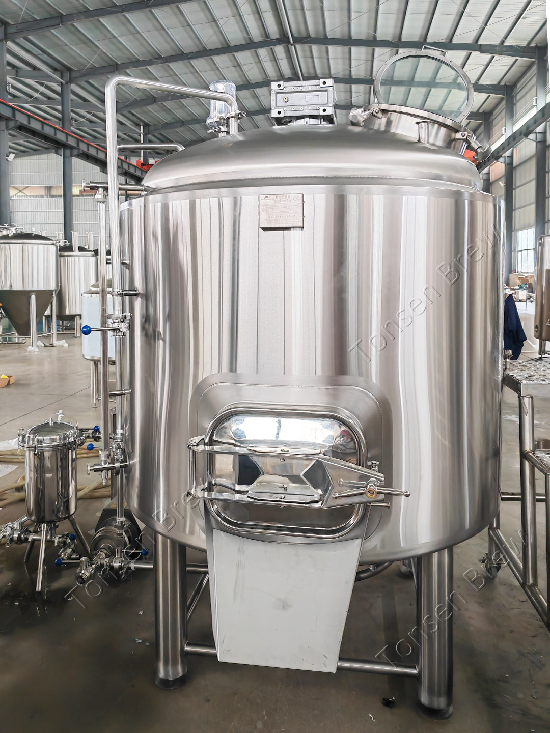 10 bbl brewhouse mash tun