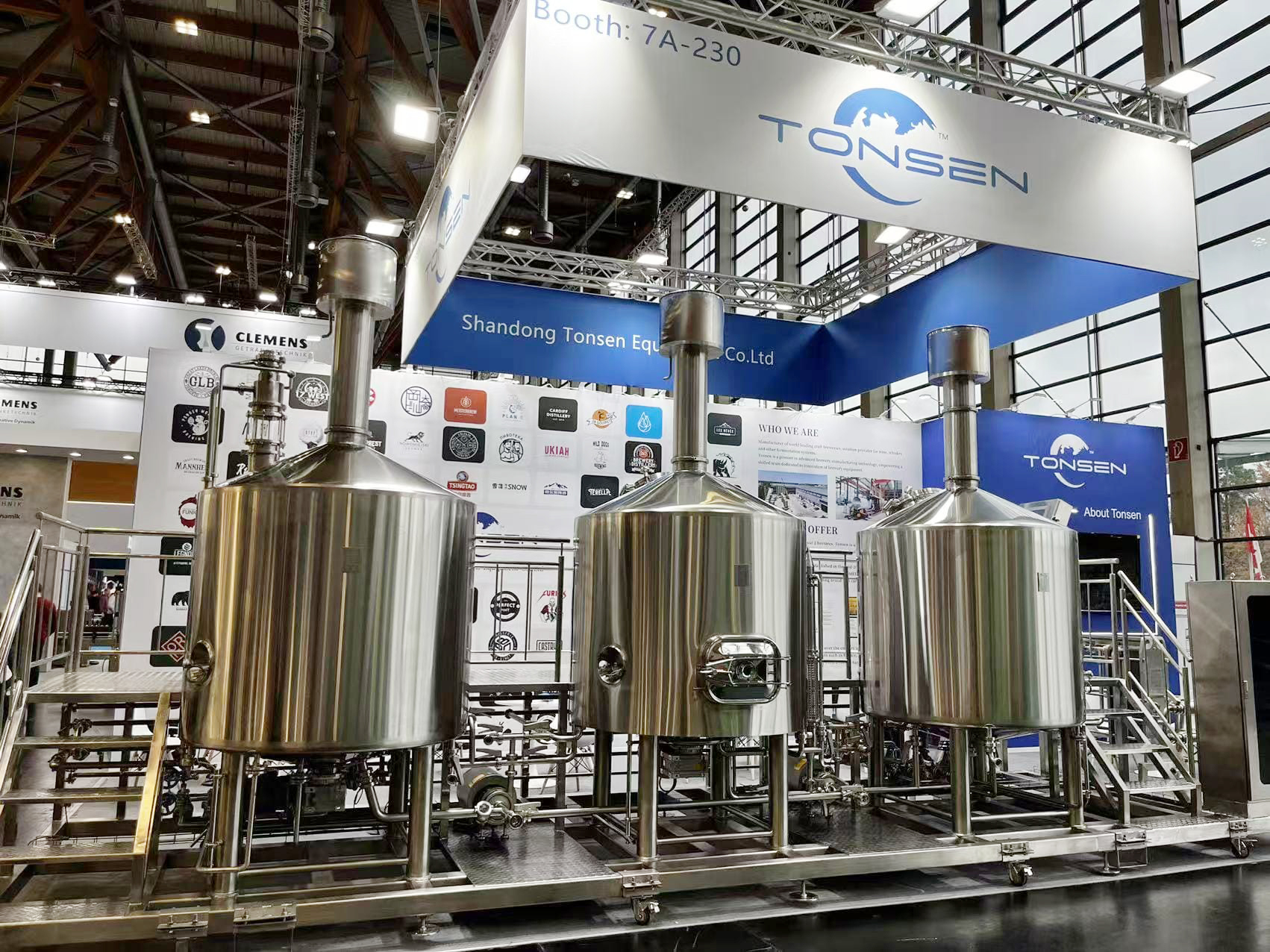 Tanque de fermentação de cerveja