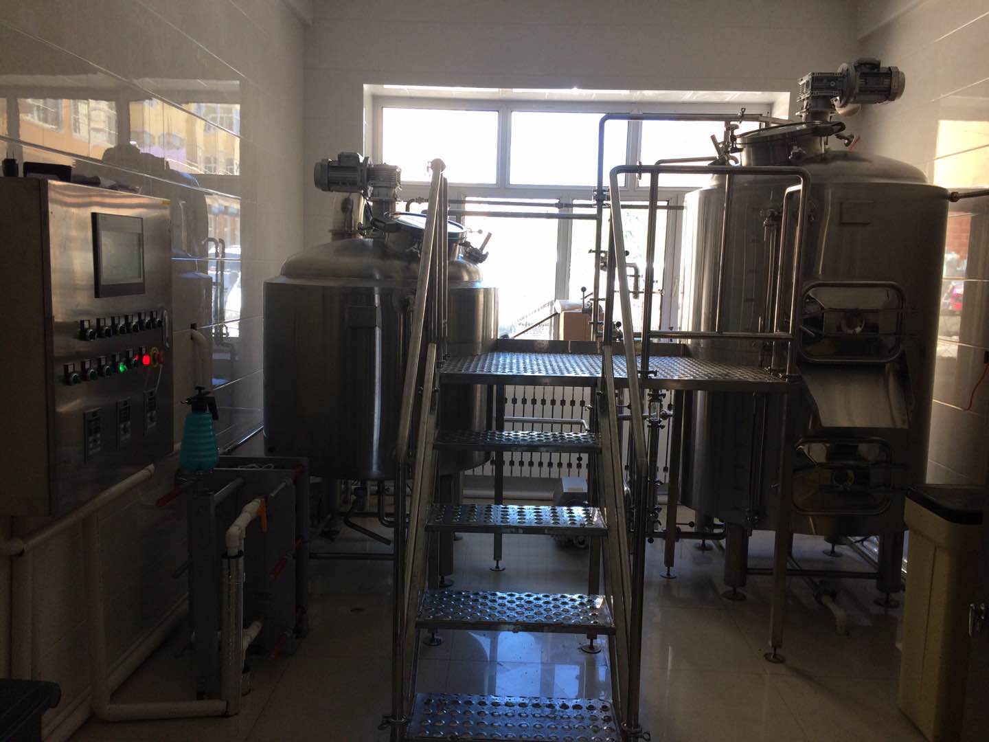 Brassage de bière commercial