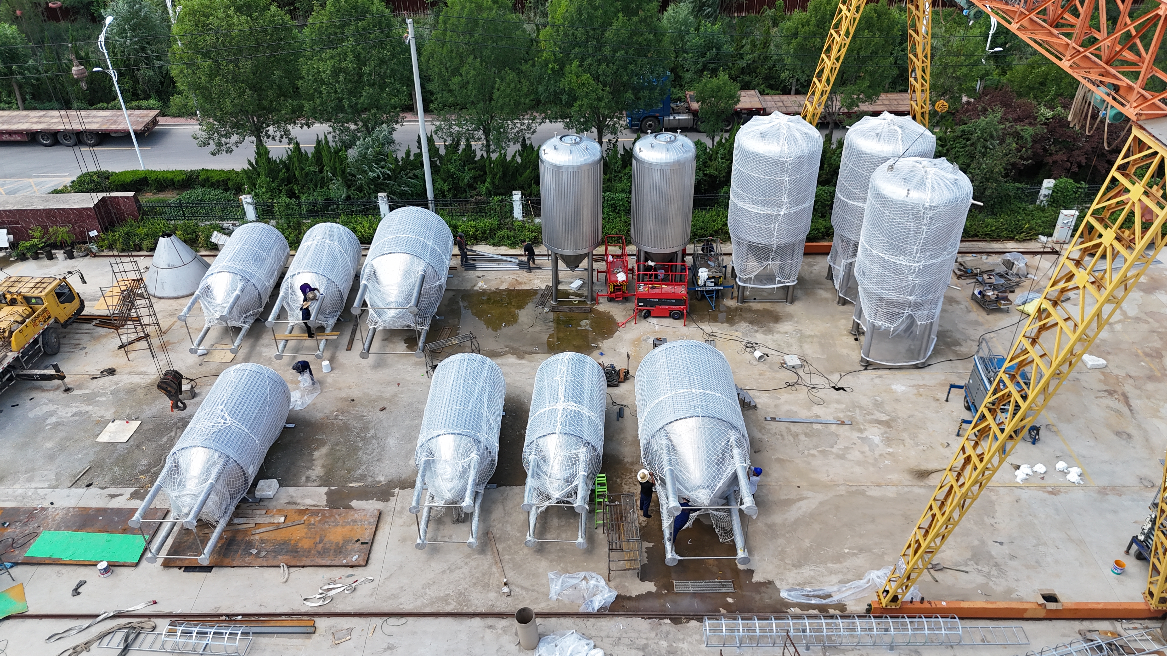 What is a fermentation tank?