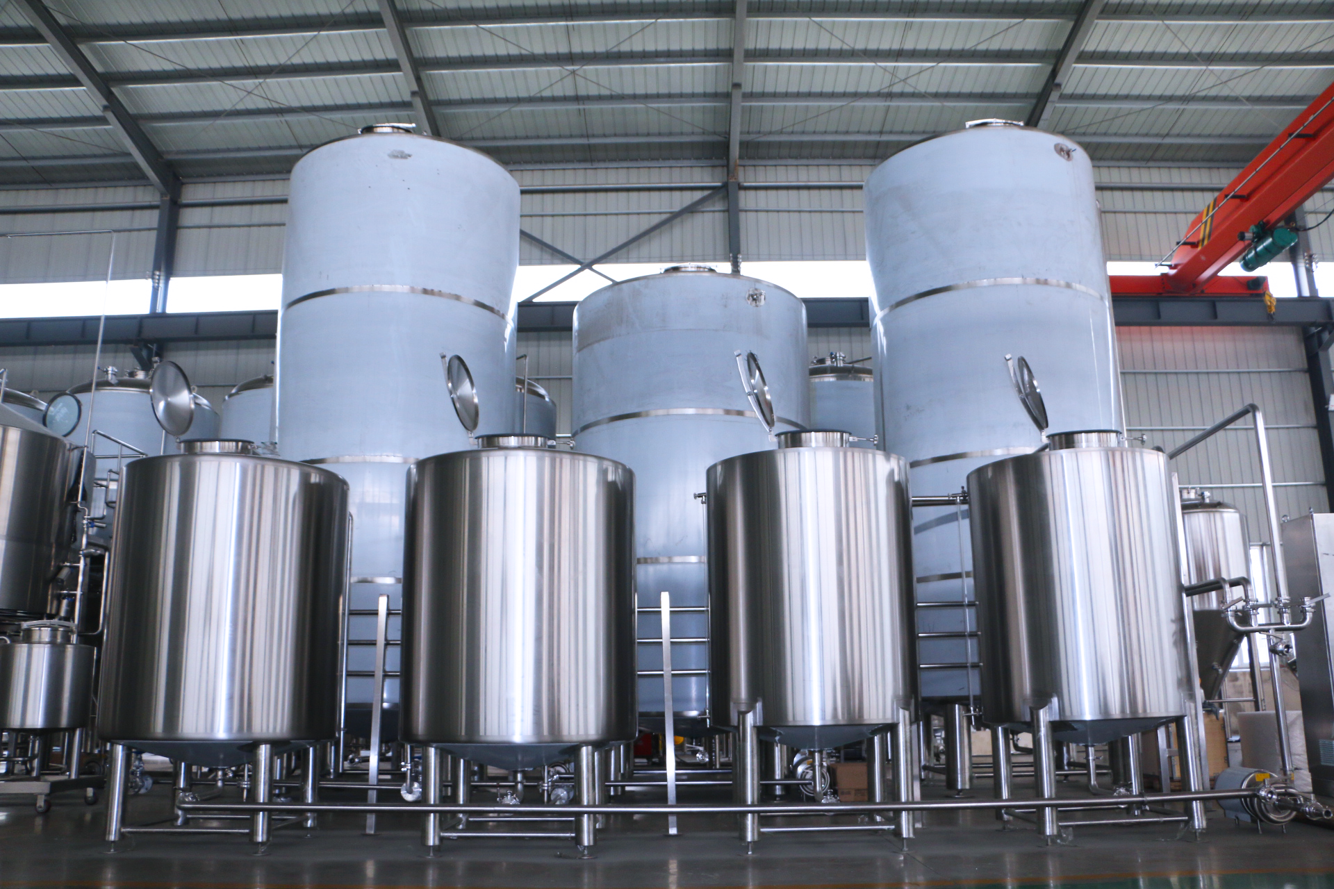 Brassage de bière commercial