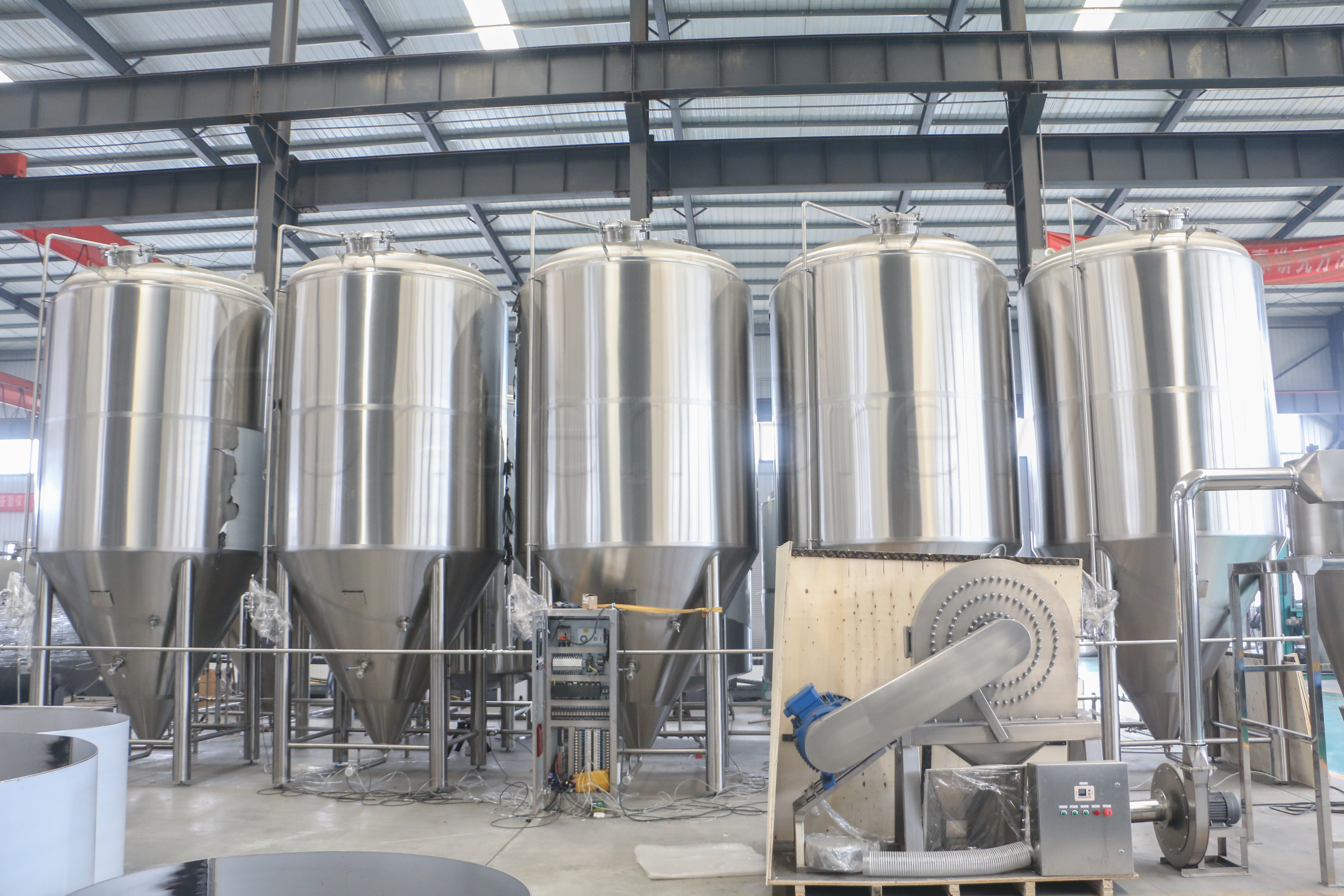 equipamentos industriais para fabricação de cerveja