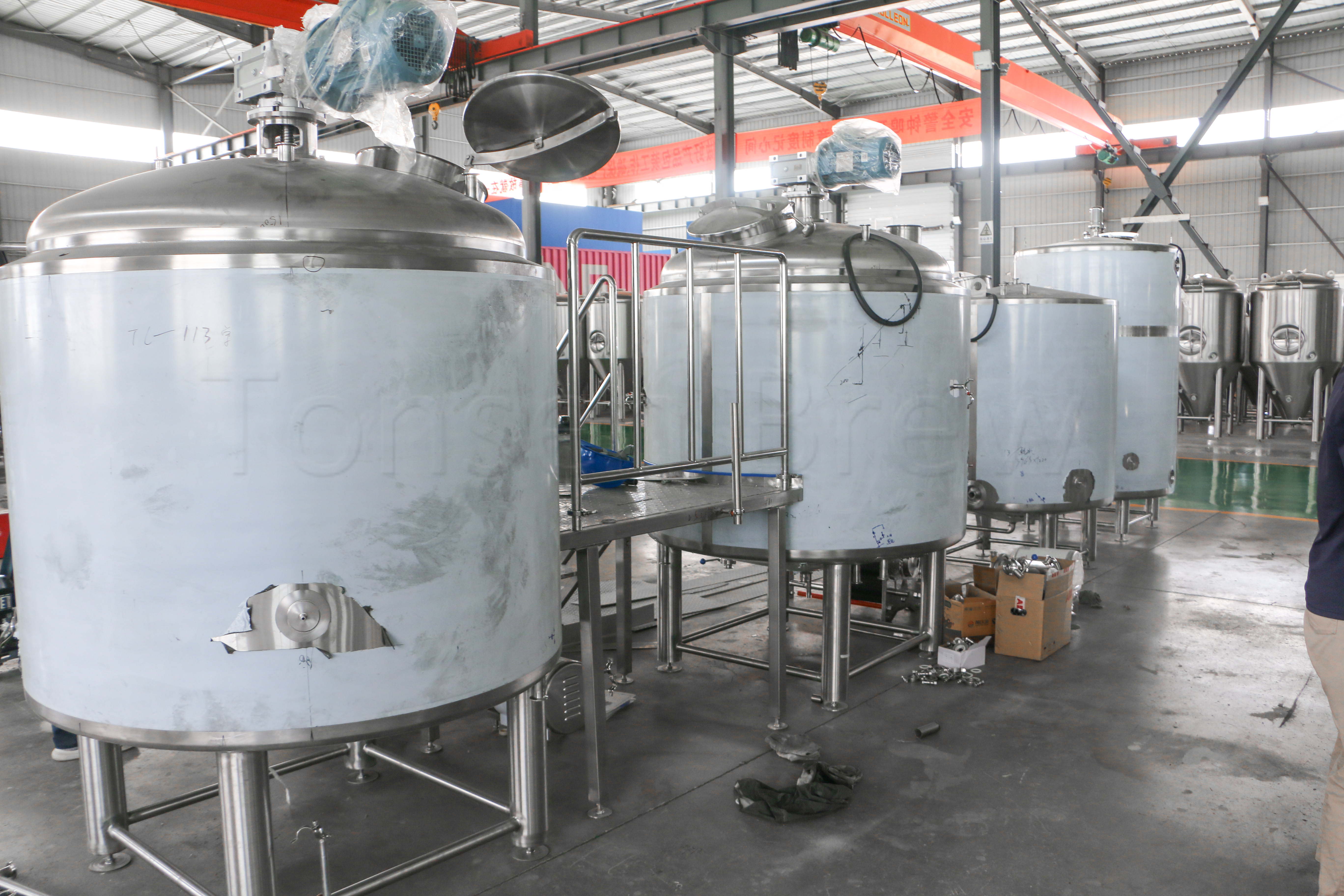 Équipement pour la fabrication de bière