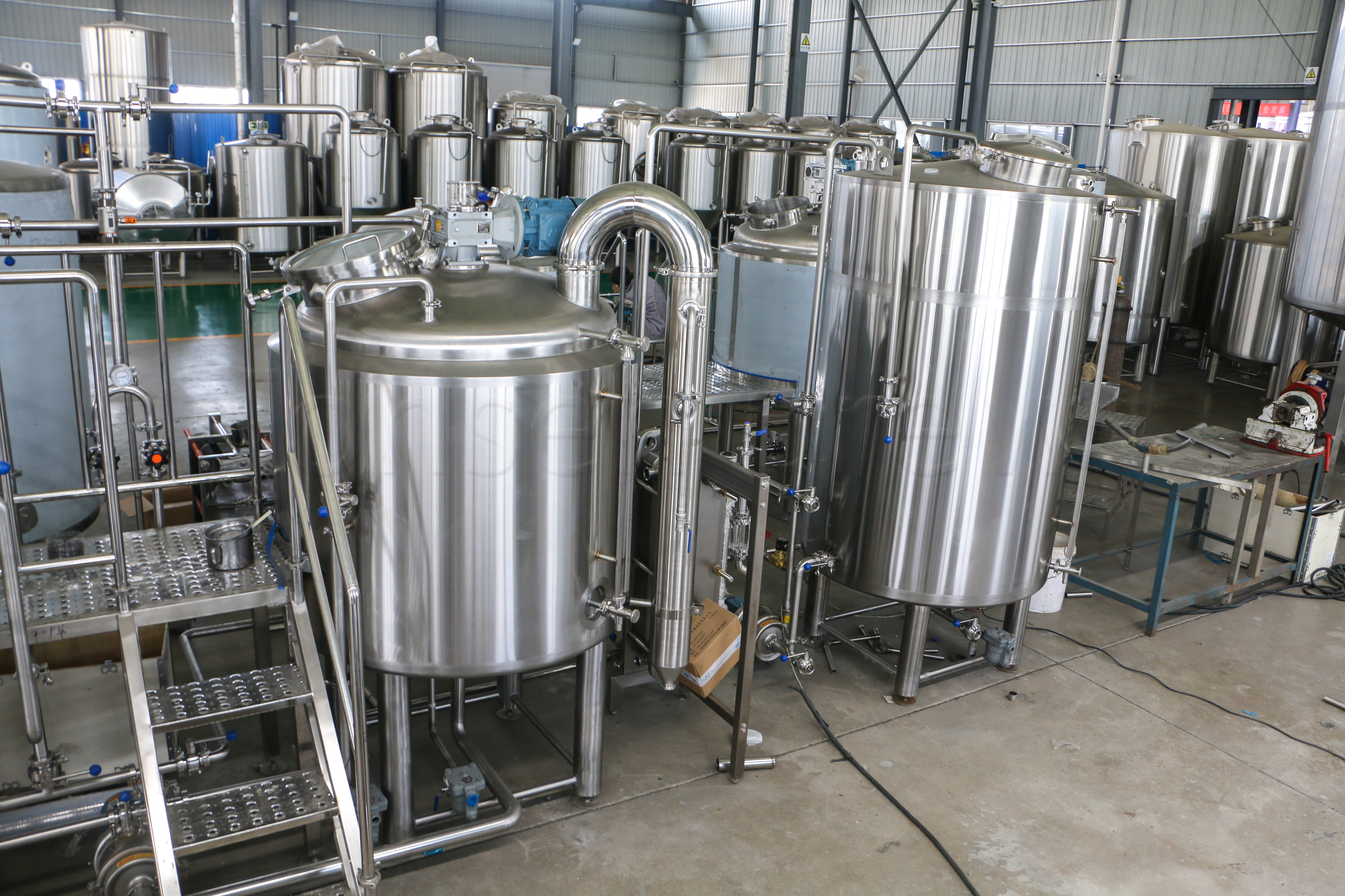 tanque de fermentação de vinho