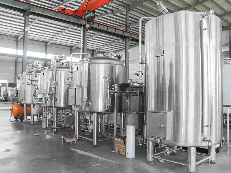Equipamento de fabricação de cerveja