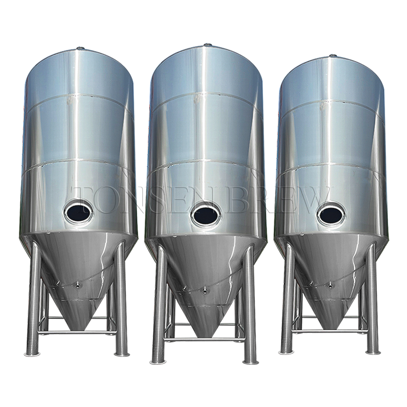 ¿Cuántos fermentadores de cerveza se necesitan para el equipo de cervecería a gran escala?