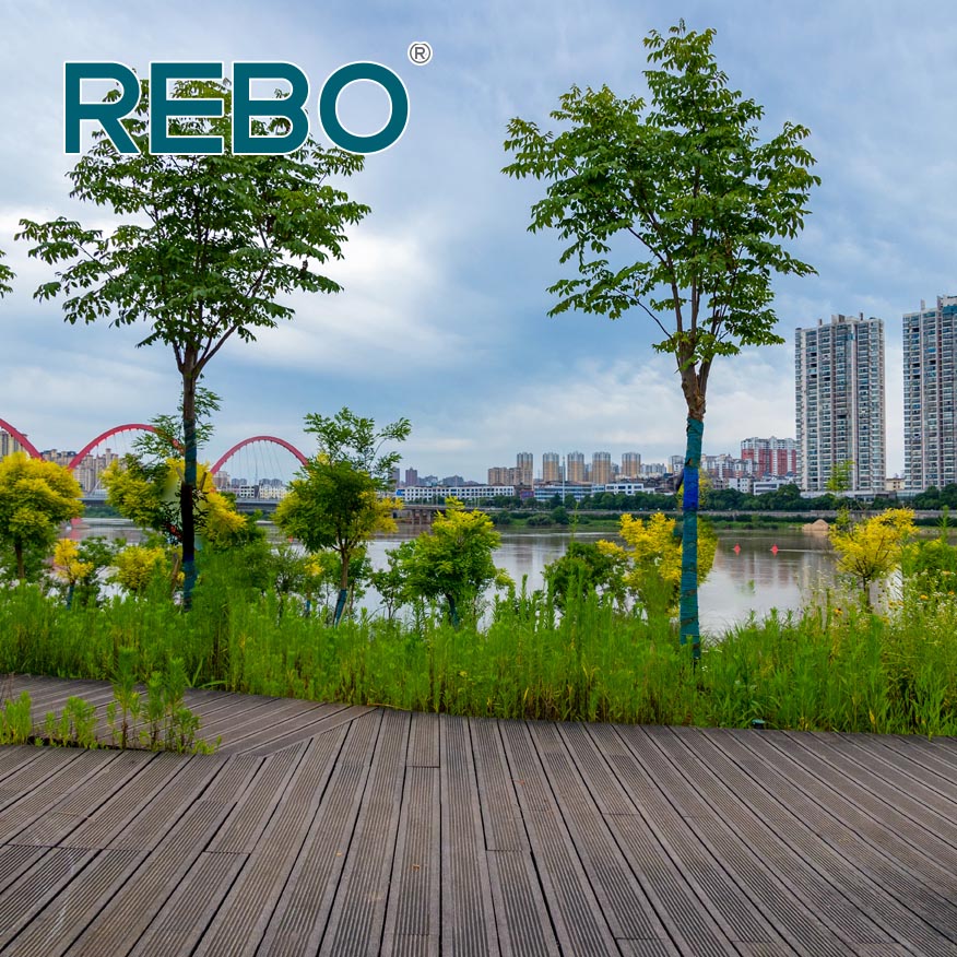 outdoor bamboo decking