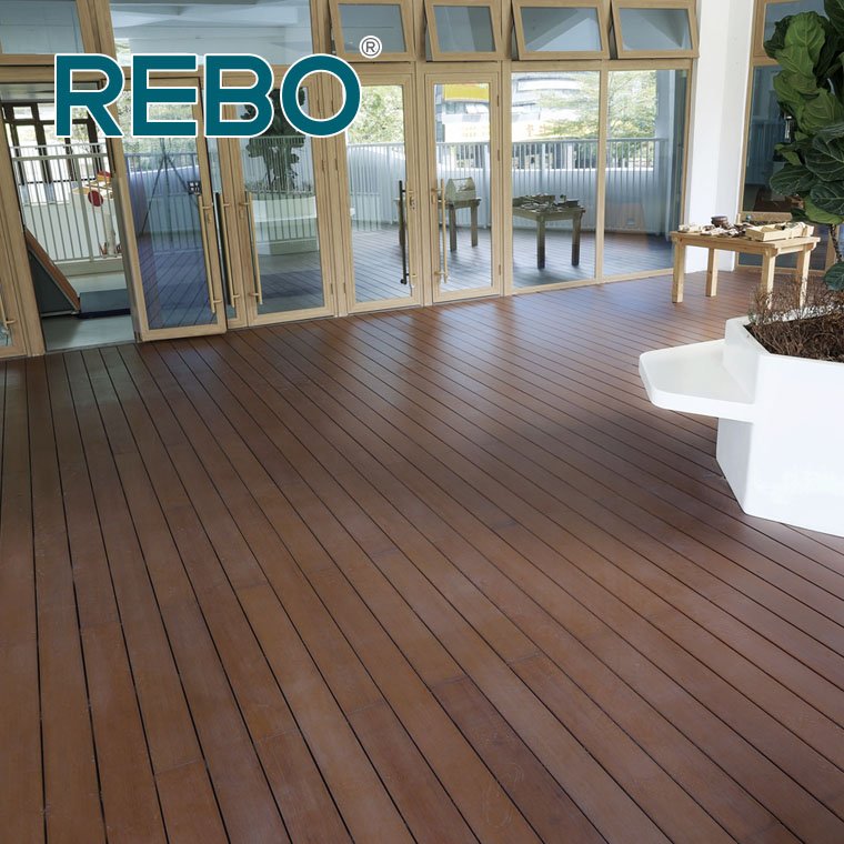 outdoor bamboo decking