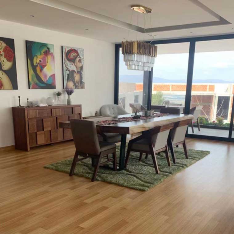 Indoor Bamboo Flooring