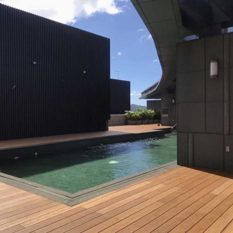 bamboo decking material