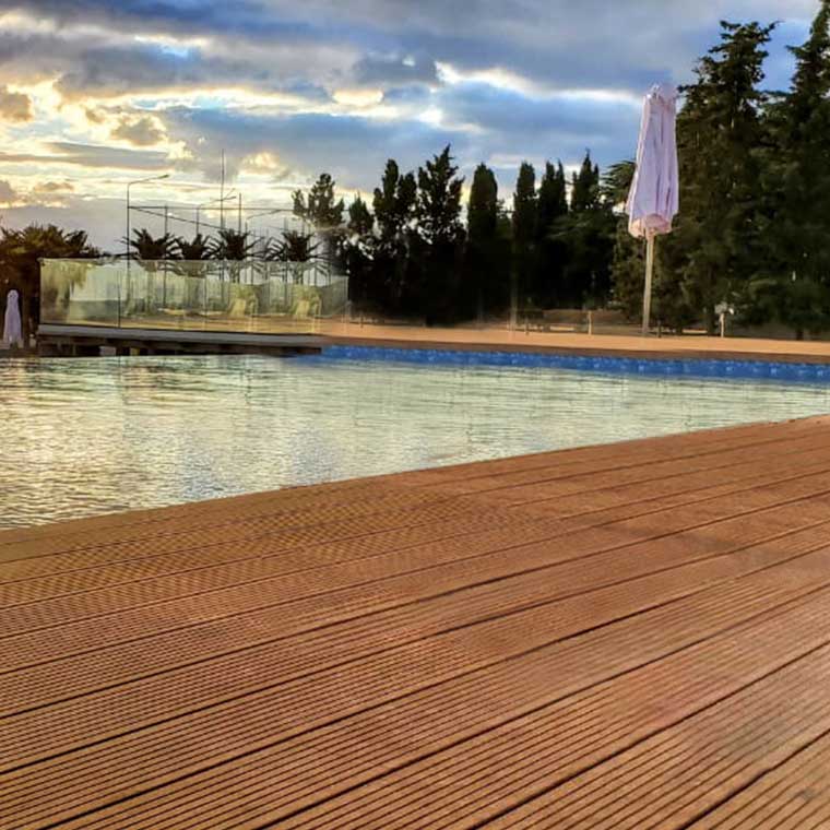 Pool decking