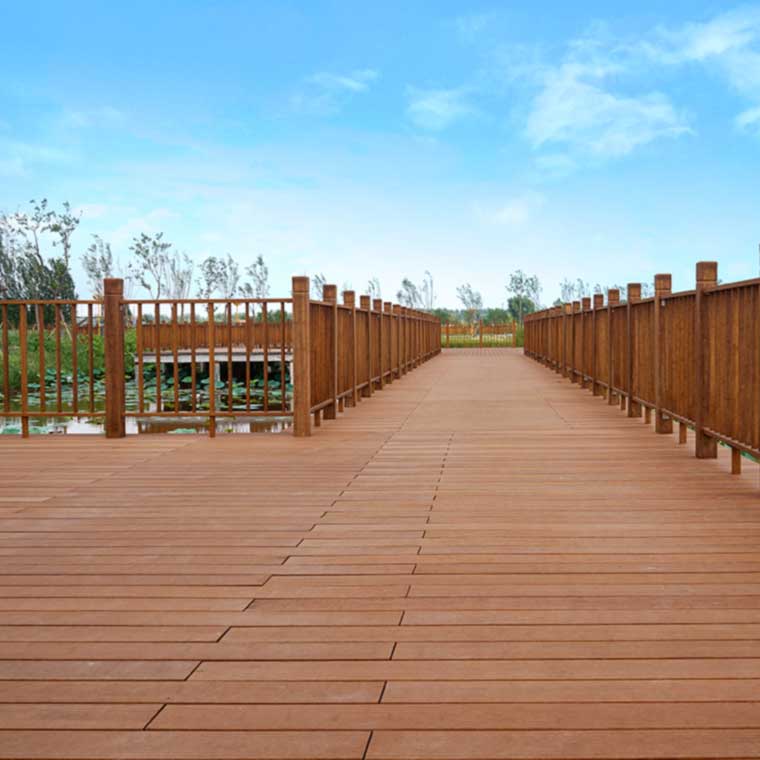 Strong Outdoor Carbonized Natural Bamboo Decking Flooring