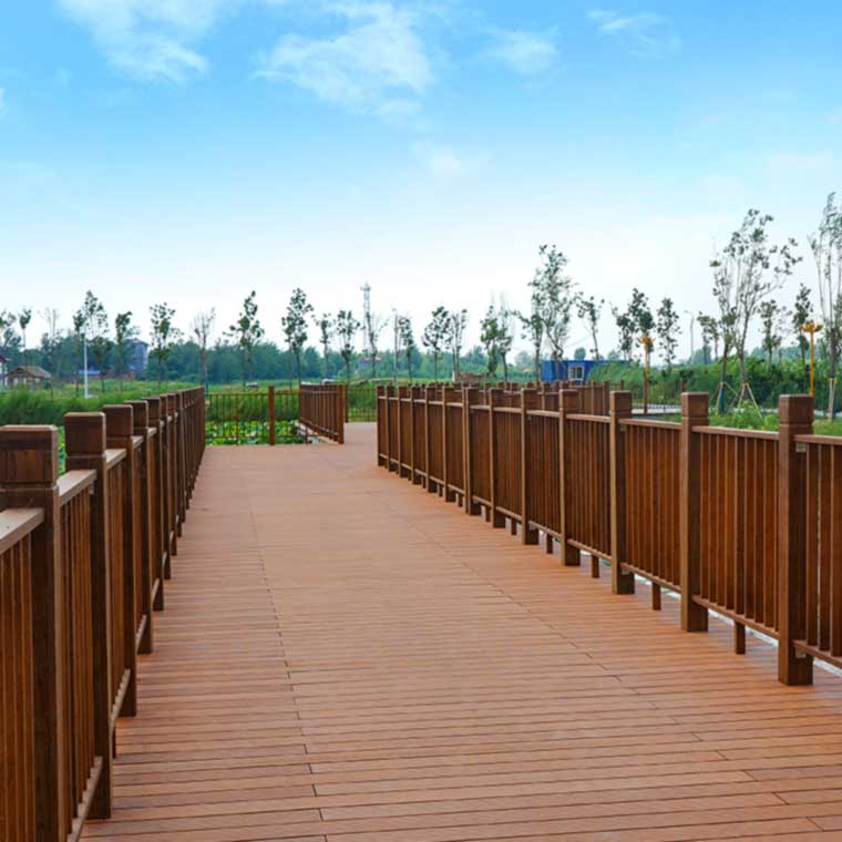 Strong Outdoor Carbonized Natural Bamboo Decking Flooring