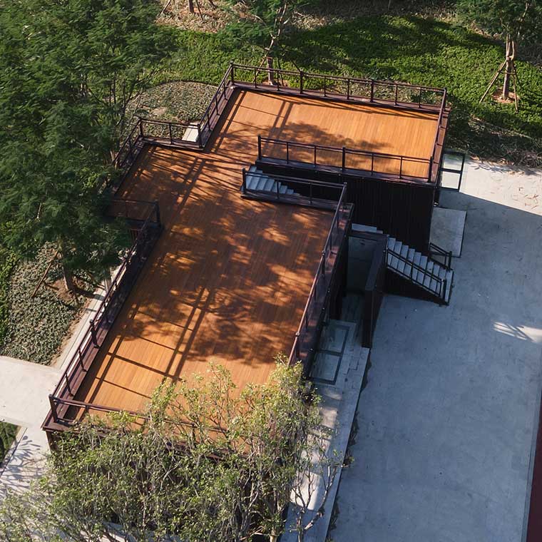 Eco Friendly Natural Outdoor Bamboo Wood Decking Flooring