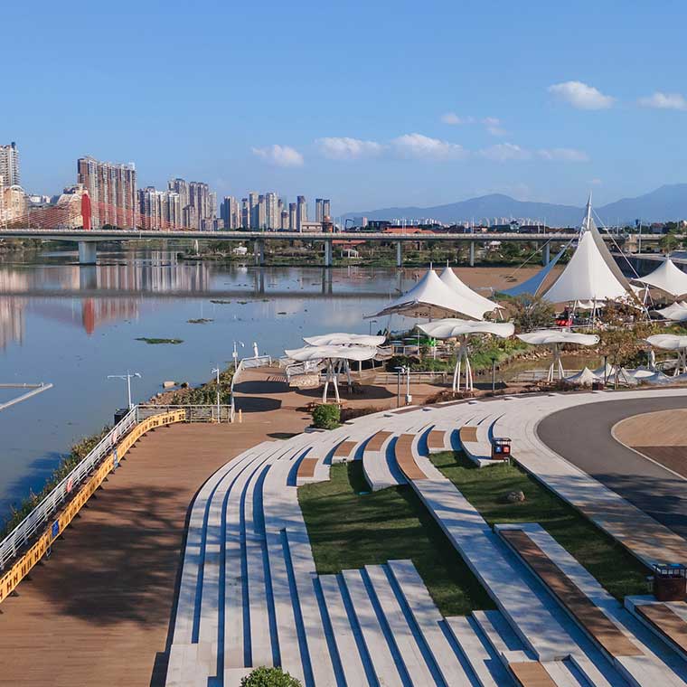 bamboo flooring outdoor