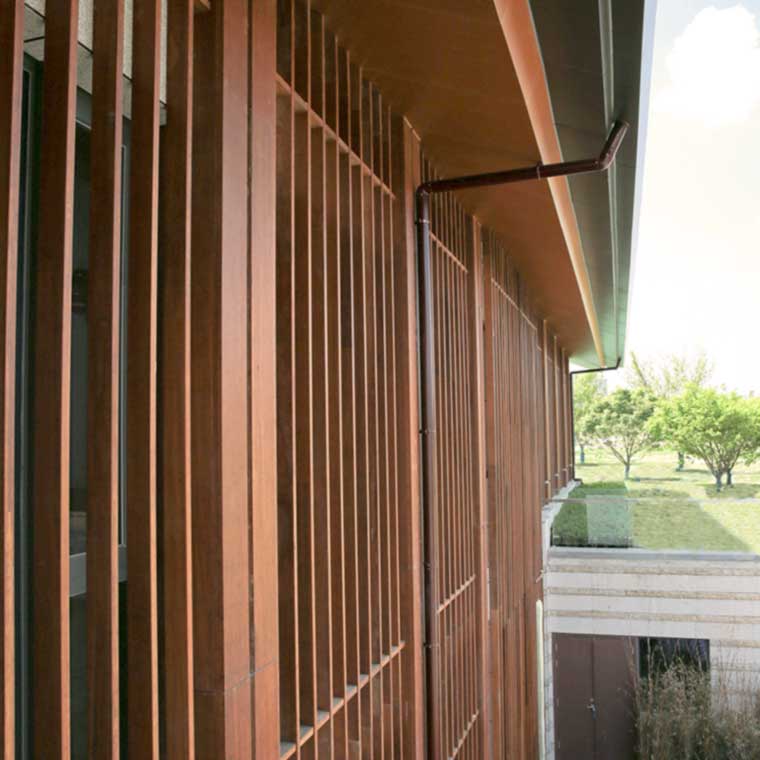 High Strength Environmentally Friendly Outdoor Bamboo Wall Cladding Panel
