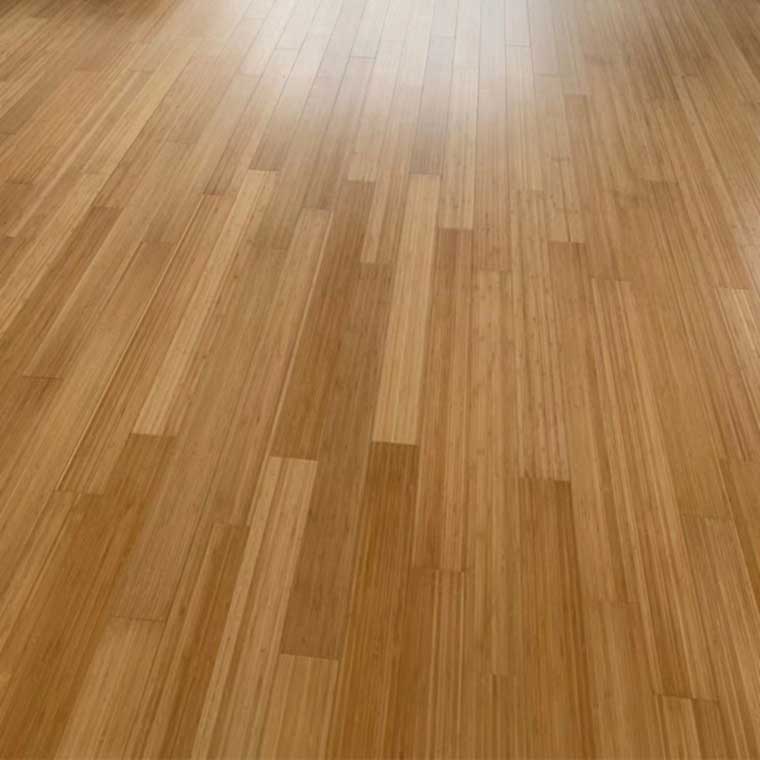 Parquet d'intérieur en bambou massif imperméable et résistant à l'eau