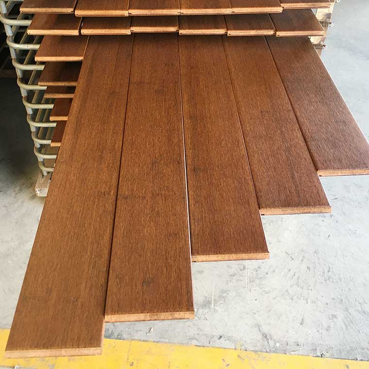 Decorative bamboo wall paneling