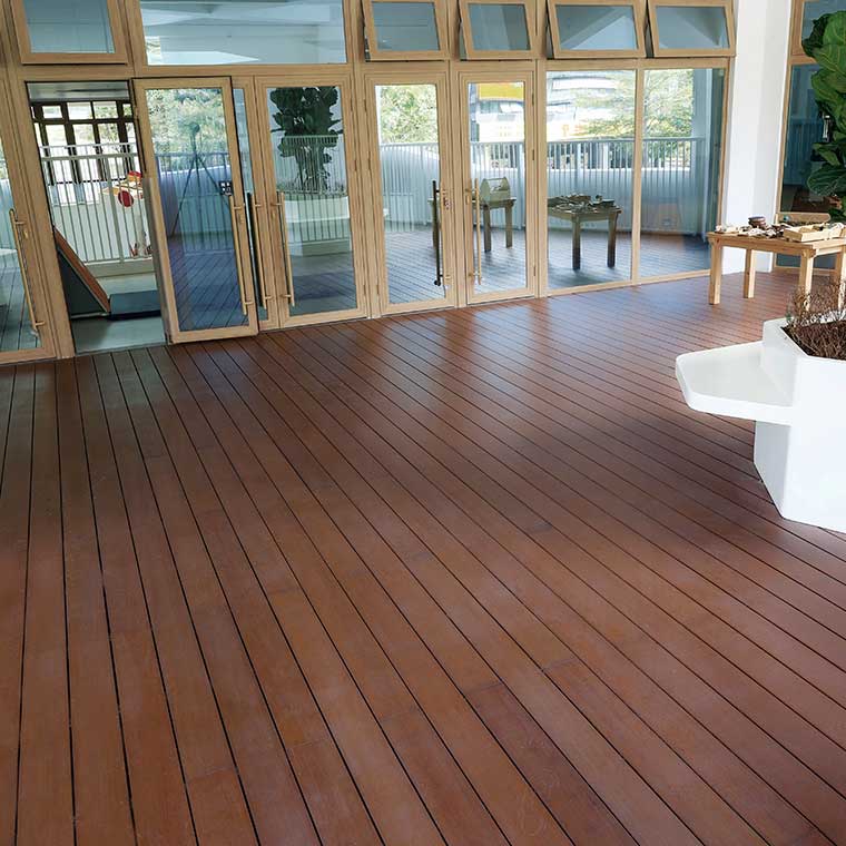 environmentally friendly bamboo decking