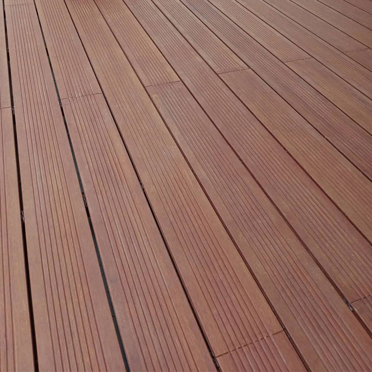 strand-woven bamboo decking