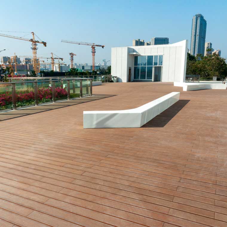 Factory Direct Wholesale Outdoor Natural Heavy Bamboo Decking Flooring