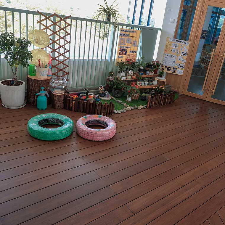 Durable And Sustainable Outdoor Bamboo Decking Boards